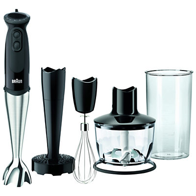 Braun MQ5137 Multiquick Sauce+ Hand Blender, Black